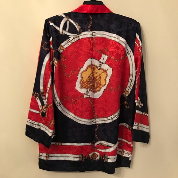 Cabernet Vintage Sleepwear Blouse - Picture 3 of 4